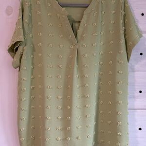 Women's Chiffon PomPom Top